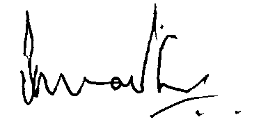 Signature of Audit Committee Chairperson